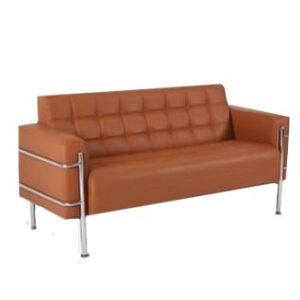 كنبة  استقبال 3مقعد جلد