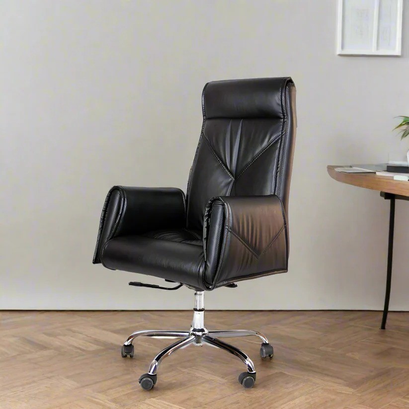 كرسي مكتب جلد مستورد CHG 27